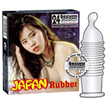 Secura Japan Rubber 24 Stuks