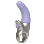 Paarse mini vinger vibrator