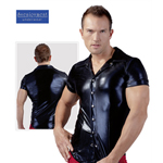 Heren Wetlook Shirt