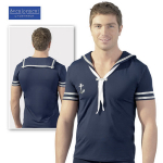 Matrozen shirt blauw