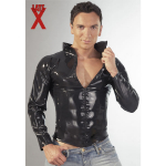 Latex shirt met rits voor Hem of Haar