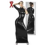 Latex jurk zwart