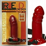 7 inch Curved Cock Strap-on